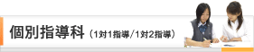 個別指導科(1対1指導/1対2指導)